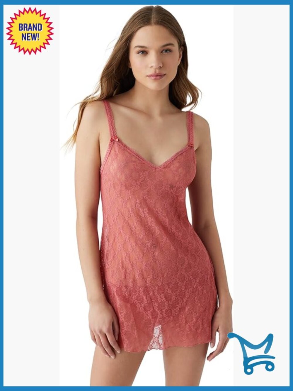 Lace Chemise Sleepwear - Stretch Lace Chemise